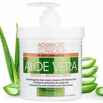 Advanced Clinicals Aloe Vera Cream