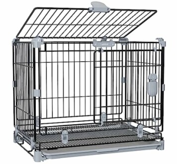 Suitfeel 24''Dog Crate for Puppies